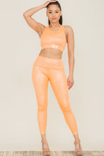 Load image into Gallery viewer, "Eva" Snake Print Sport Bra and Legging Set