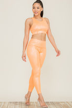 Load image into Gallery viewer, "Eva" Snake Print Sport Bra and Legging Set