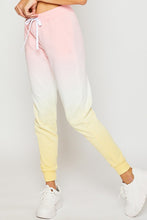 Load image into Gallery viewer, Pink Lemonade Tie Dye Joggers
