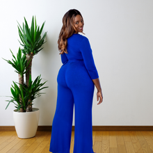 Load image into Gallery viewer, "Comfortably Chic" 2 Piece Set Royal Blue