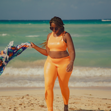 Load image into Gallery viewer, "Eva" Snake Print Sport Bra and Legging Set