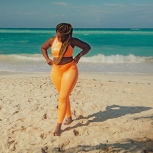 Load image into Gallery viewer, "Eva" Snake Print Sport Bra and Legging Set