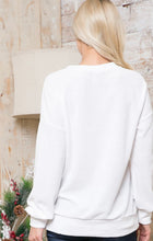 Load image into Gallery viewer, Valentine’s Day “Big Heart” Sequin Long Sleeve Top
