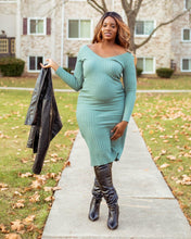 Load image into Gallery viewer, "Hold Me Close" Sweater Dress