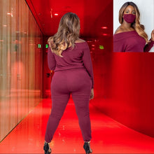 Load image into Gallery viewer, "Let's Chill" Jumpsuit and Mask Set