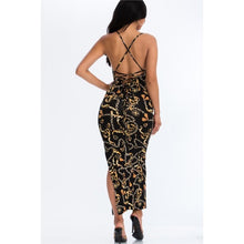 Load image into Gallery viewer, &quot;Rich Gal Tings&quot; Maxi Dress
