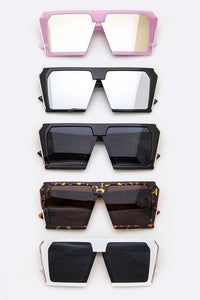 "So Futuristic" Square Oversized Sunglasses