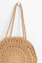Load image into Gallery viewer, &quot;Cecile&quot; Woven Basket Tote
