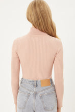 Load image into Gallery viewer, Mauve Turtle Neck Body Suit
