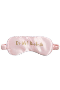 "Do Not Disturb" Sleep Mask