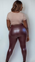 Load image into Gallery viewer, &quot;Skin Tight&quot; Faux Leather Leggings

