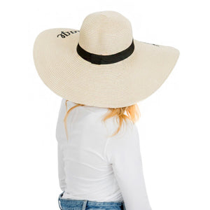 "Leave A Message" Beach Hat