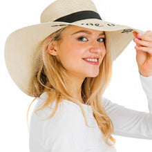 Load image into Gallery viewer, &quot;Leave A Message&quot; Beach Hat
