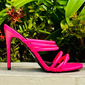 "Tango" Stiletto Heels Dragon Fruit Pink