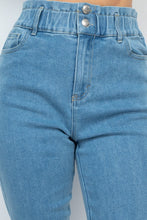 Load image into Gallery viewer, “One Hot Mama” High Waisted Mom Jeans
