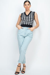 “One Hot Mama” High Waisted Mom Jeans Light Wash