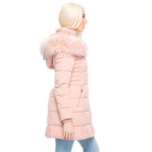 Load image into Gallery viewer, &quot;Barbie Dreams&quot; Hooded Puffer Coat
