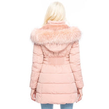 Load image into Gallery viewer, &quot;Barbie Dreams&quot; Hooded Puffer Coat
