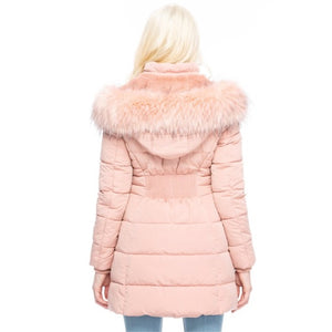 "Barbie Dreams" Hooded Puffer Coat